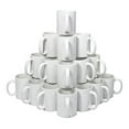 thumbnail image 2 of Sublimation Mugs 11oz - Case of 36 - Stoneware Mugs with C-Handle for Heat Press - Dishwasher & Microwave Safe - White Ceramic Mugs for DIY Crafts, 2 of 2