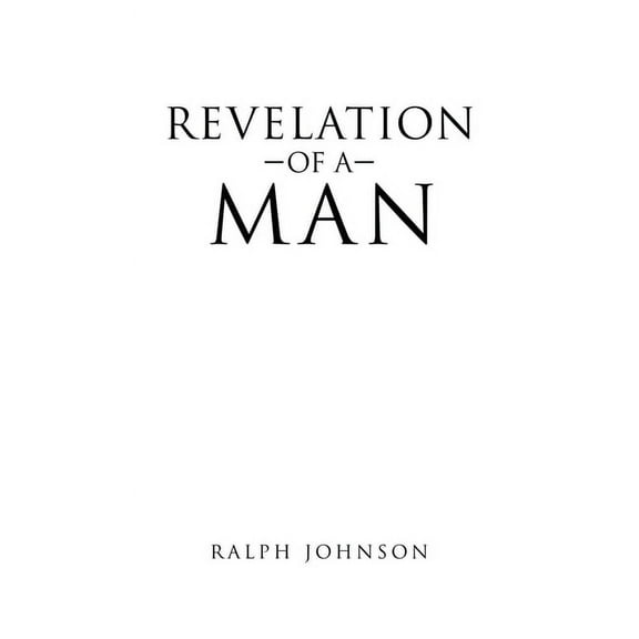 Revelation of a Man (Hardcover)