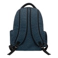 thumbnail image 2 of FKELYI Cartoon Cat Blue Print Kids Backpack 17 Inch Spacious Schoolbag with Multi-Pockets Lightweight School Bookbag Casual Daypack for Elementary Student, 2 of 7