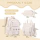 thumbnail image 2 of Girls Backpack, Kids Backpack for Girls with Anti-theft Back Pocket, Lightweight School Bookpack, Watrer Resistant, Bookbag for Elementary Prima, 2 of 5
