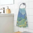 thumbnail image 3 of Yayeee 100% Cotton Hand Towels for Bathroom 16" x 28" Soft Absorbent Kitchen Towel, Retro Mountain, 3 of 7
