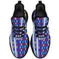 thumbnail image 2 of Autism Awareness American flag Shoes Trail Running Shoe Non-Slip Breathable Comfortable Sneakers Black Size 4.5, 2 of 7