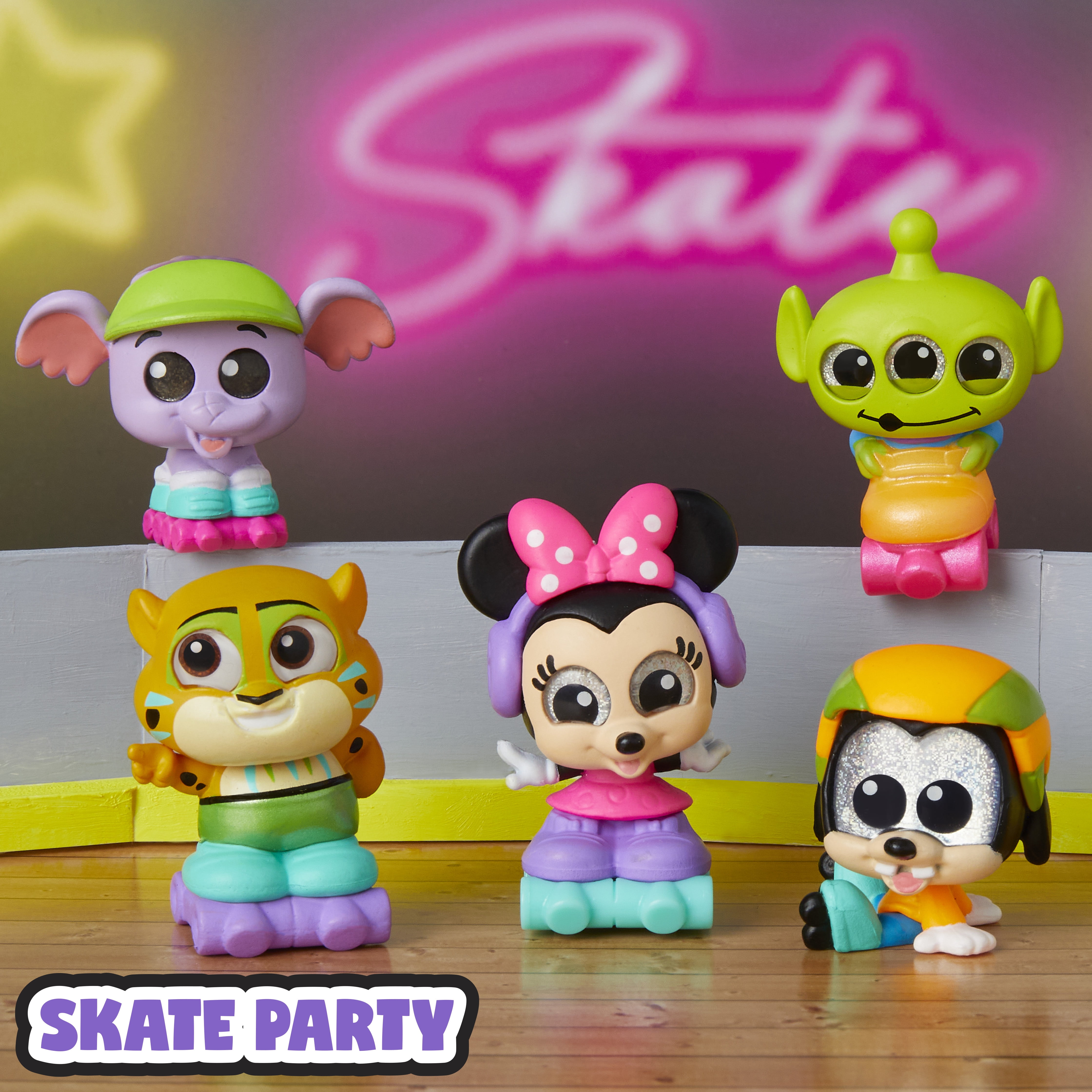 Disney Doorables Let’s Party Mini Peek Series 14, Collectible 4 cm Toys, Boys and Girls Ages 5 Up