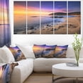 thumbnail image 1 of Sunset in Cala Violina Bay Beach - Extra Large Seashore Canvas Art, 1 of 3