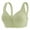 Green, variant on Loopsun Women's Bras Plus Size, Women Plus Size Thin Front Closure Sports Yoga Bra Daily Activewear Gray, L