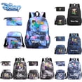 thumbnail image 2 of Disney-mochila de dibujos animados para niños, morral escolar de 3 piezas, con dibujos animados, para guardar lápices, para regalo de cumpleaños, 2 of 5