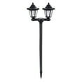 thumbnail image 2 of YUNAFFT Solar Dusk to Dawn Outdoor Post Light with IP65 Waterproof, Hexagon 2-Head Modern Street Light with Sensor for Patio, Backyard, Garden, 2 of 9