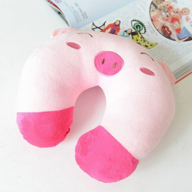 Almohada En Forma De U Almohada ergonómica en forma de U para soporte cervical, ideal para viajes y descanso en casa (1 unidad)【C】 Rkxzt