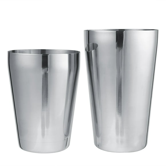 VIFERR Cocktail Shaker Stainless Steel Wine Cocktail Shaker Set Mixing Making Drinking Container Barware(600/450ml)