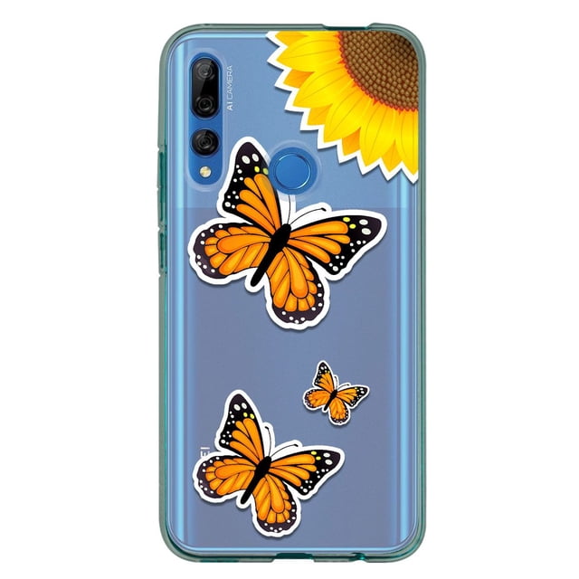 Funda para Huawei Y9 Prime 2019 InstaCase Mariposas Monarca Antigolpes