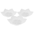 thumbnail image 5 of Silicone Soap Dish Holder Lotus Shaped With Draining For Bathroom Shower Kitchen Sink Countertops 3Pcs, 5 of 5