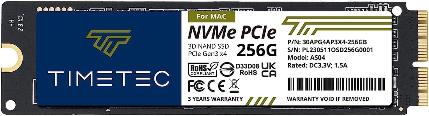 Timetec 512GB M.2 2230 SSD NVMe PCIe Gen 3x4 Internal Solid State