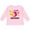 AD-Pink, variant on Inktastic Its My 3rd Birthday with Emojis Girls Long Sleeve Toddler T-Shirt