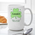 thumbnail image 6 of CafePress - Aussie Heaven Large Mug - 15 oz Ceramic Large White Novelty Mug, 6 of 6