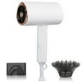 thumbnail image 1 of Secador de pelo Profesional Plegable Portátil Hogar 1800W Secador de pelo de alta potencia Secador d Tomshoo  Blanco, 1 of 7