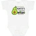 thumbnail image 3 of Inktastic Auntie's Little Avocado with Cute Baby Avocado Boys or Girls Baby Bodysuit, 3 of 5