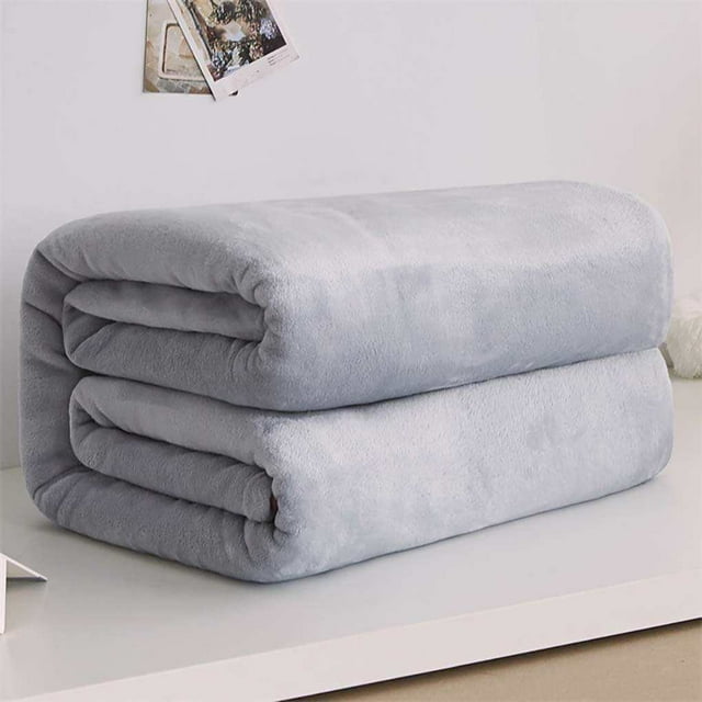 Manta de Franela Bearachild Invierno 50x70cm Gris Plata