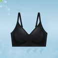 thumbnail image 5 of Turilly Bras Womens V Neck Wireless Bra With Adjustable Straps And Breathable Hollow Padding Everyday Bras, 5 of 5