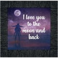 thumbnail image 3 of I Love You to the Moon and Back, Love Picture Frame, FiancÃ© Gifts for Her, Husband and Wife Cute Picture Frames, Couples, Boyfriend and Girlfriend Gifts, 8734W, 3 of 6
