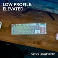 thumbnail image 1 of Restored G915 X LIGHTSPEED Wireless Low Profile Gaming Keyboard - White, 1 of 4