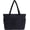 (Black), variant on Women's Puffer Tote Bag, Lightweight Quilted Shoulder Bag with Cup Holder & Laptop Compartment & Trolley Sleeve(Black)