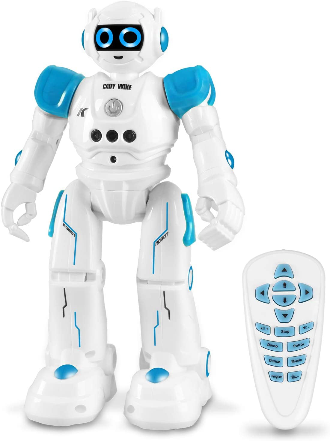K3 RC Home Robot Dance Play Intelligent Programmable Touch &Sound Control White 