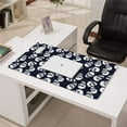 thumbnail image 3 of Long Mouse Pads for Desk,Navy Skull Pattern Desk Mats on Top Of Desks, Desk Mouse Pad Extra Large with 3mm Non-Slip Base and Stitched Edge for Gaming,Office,Work,Home 31.5"x15.7", 3 of 6