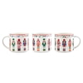 thumbnail image 2 of Bico Christmas Soldier Ceramic 19oz Holiday Mugs, Set of 4, for Coffee, Tea, Drinks, Microwave & Dishwasher Safe, 2 of 3