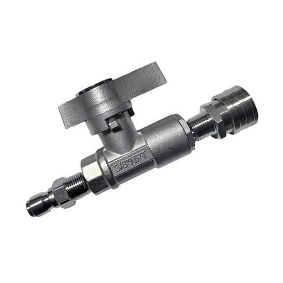 Quick Connecting 3/8in Ball Valves 5000PSI DN10 for Pressure Washer Tool