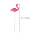 thumbnail image 2 of SKISUNO Flamingo Cupcake Toppers Assorted Color Paper Cake Picks for Decoration 100 Pcs, 2 of 8