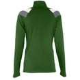 thumbnail image 2 of Holloway Sportswear L Womens Aerial Jacket Forest/Graphite/White 229772, 2 of 4
