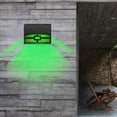 thumbnail image 4 of Dvkptbk Solar Street Light, IP55 Waterproofs Outdoor Solar Street Light, Dusk to Dawning, LED Floods Light with Motion Sensor and Constant RGB Light Wall Sconces Home Decor on Clearance, 4 of 9
