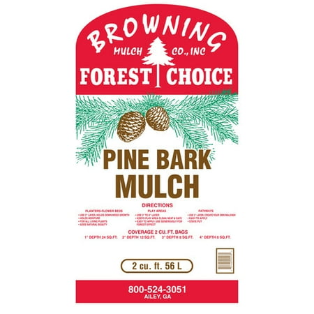 Forest Choice 2 Cu Ft Pine Bark Mulch