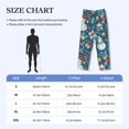 thumbnail image 4 of Xecao Christmas Snowman Gift Print Men's Straight Lounge Pajama Pants - The Ultimate in Comfortable Sleepwear-XX-Large, 4 of 6
