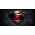 thumbnail image 1 of Superman Plaque d'Immatriculation Photo Man Of Steel, 1 of 1