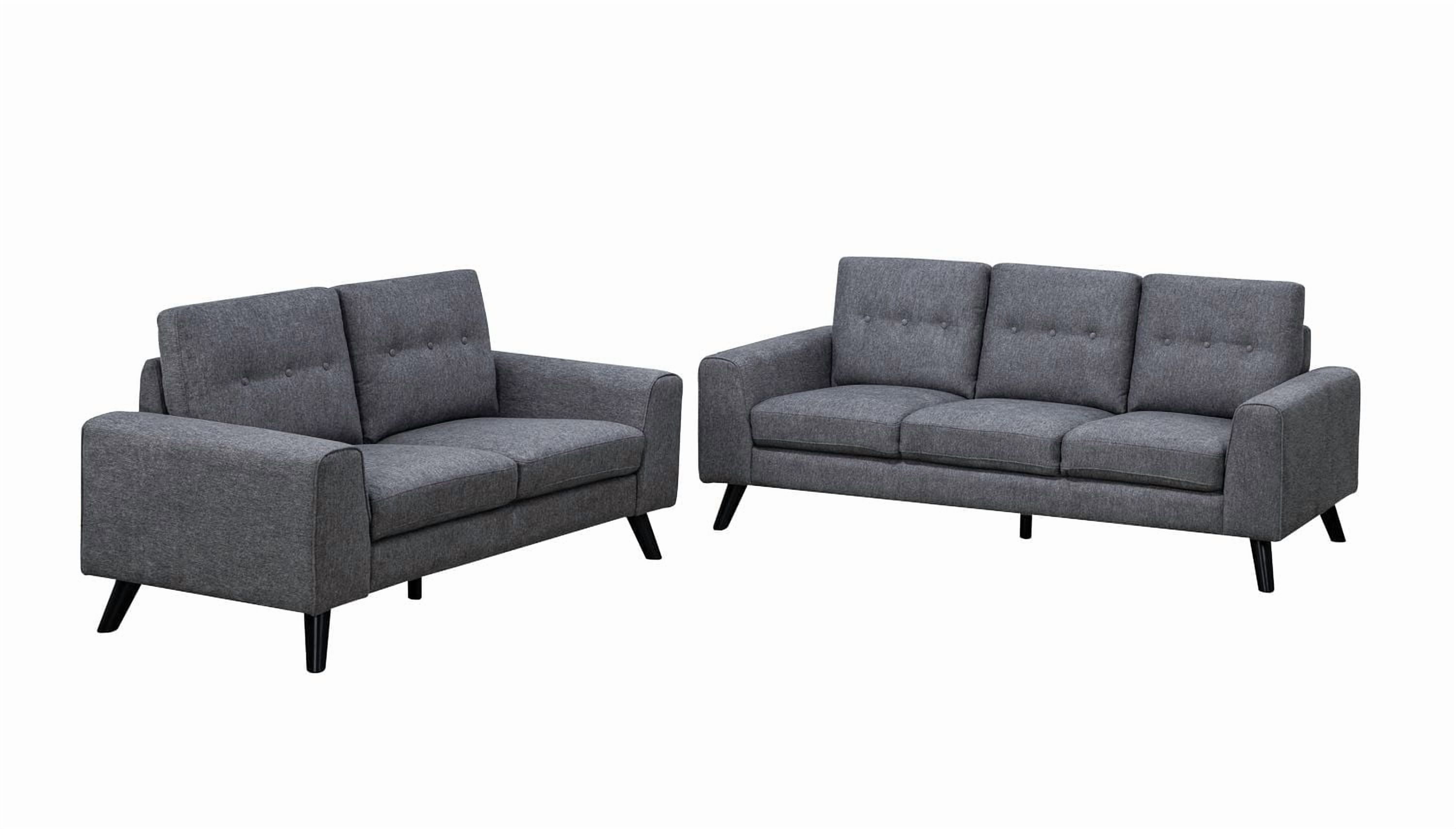 Topline Home Furnishings Loveseat in Chenille