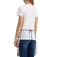 thumbnail image 3 of Naloa 1Pack Adjustable Bib Apron Waterdrop Resistant Cooking Kitchen Aprons for Women Men Chef, Colorful Spots Print, 3 of 5