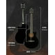 thumbnail image 4 of BAMBOO, Guitarra Electroacustica Negra Linden 40 - Incluye Funda - Guitarra Acustica con corte y equ, 4 of 9
