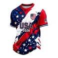 thumbnail image 2 of Men’s Short Sleeve T Shirts Summer Patriotic Graphic Tee for Sports Daily Outings, 2 of 4