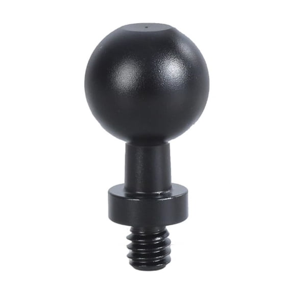 T-HOTLYST 17mm Ball Head 1/4 Screw Adapter Aluminum Motorcycle Phone Holder Adapter Simple Installation for Phone Mounts & Tripods