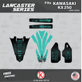 thumbnail image 4 of Kalair GFX Graphics Kit for Kawasaki KX250F (2021-2023) Lancaster Series, 4 of 5