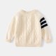 thumbnail image 3 of Autumn Winter Children Sweater Long Sleeve Round Neck Knitted Sweaters Korean Style Cotton Pullover Sweaters for Kids Boys, 3 of 6