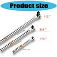 thumbnail image 5 of lanema Heavy Duty Chrome Vanadiums Steel F Rod Sleeve Wrenches Set for Tightening Various Fasteners with Ease and Precisions, 5 of 9