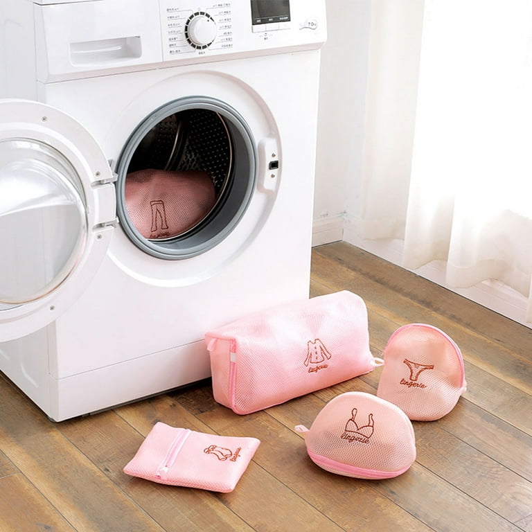 Leaveforme Zipper Socks Bra Underwear Protection Laundry Net Mesh Bag for  Washing Machine 