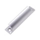 thumbnail image 5 of Cateissary Manija de puerta corrediza resistente y conveniente hecha de aleación de aluminio gris plata conveniente y práctica gris-plata 2Conjunto, 5 of 6