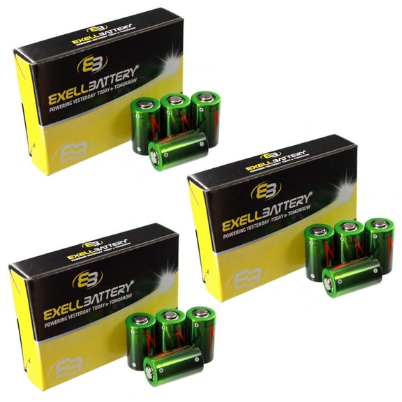 3x 4pc Dog Collar Battery Fits Dogtek Electronic Dog Fence System EF-4000