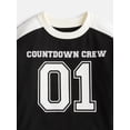 thumbnail image 2 of Wonder Nation Toddler Boys' Graphic Hockey Jersey with Long Sleeves, Sizes 12M-5T, 2 of 3