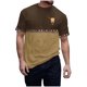 thumbnail image 1 of Camisas de Manga Larga para Hombres Imprimir Casual Cuello Redondo Blusa de Manga Corta, Camisas de Lino para Hombres, 1 of 9