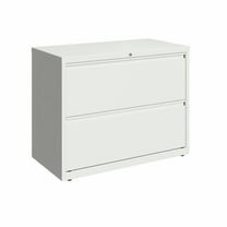 36 in. 2-Drawer Lateral File Cabinet - White