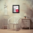 thumbnail image 4 of Robinson, Tamara 15x18 Black Modern Framed Museum Art Print Titled - Flower Floss Rose, 4 of 5